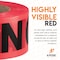 Xpose Safety Danger Tape, PVC, Danger, High Visibility Red, 3 in W., 1000 ft L., 24 PK PDT-24-X - alternate 5