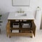 James Martin Vanities Hudson 36" Single Vanity, Honey Oak w/ 3 CM White Zeus Silestone Top 435-V36-HNO-3WZ - alternate 9