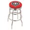 Holland Bar Stool Co 30" Chrome 2-Ring New Mexico Swivel Bar Stool, Accent Ring L7C3C30NewMex - alternate 1