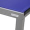 Leisuremod Marlin Patio Chaise Lounge Chair with Grey Aluminum Frame, Navy Blue, 2PK MLGR-77NBU2 - alternate 9