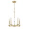 Z-Lite Kaden 5-Light Chandelier, 18 in W, Modern Gold 3045-5MGLD - alternate 6