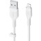 Belkin USB-A TO LTG, SILICONE, 2M, WHT CAA008BT2MWH - alternate 8