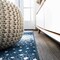 Jonathan Y Antelope Modern Animal Navy/Cream 2 ft. x 10 ft. Runner Rug SAF100E-210 - alternate 7