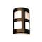 Luxury Lighting Varien Bay 15 in Tall Ceramic Outdoor Wall Light, Rubbed Bronze Paint Finish, 2PK (2) 103-77(W4)-ABr-ud-7-17 - alternate 3