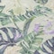 Homeroots 9' X 12' Artichoke Green Lavender And Ivory Botanical Leaves Washable Indoor Outdoor Area Rug 618386 - alternate 9