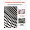 Vevor Screen Mesh for Plastic Shredder High-Qualit Steel 0.315 in/8 mm Aperture 400-8mm - alternate 6