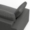 Homeroots 78" Gray Fabric Sofa With Brown Legs 640997 - alternate 5