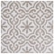 Andova Tiles Bliss Eclectic Beige 8-in. Encaustic Spanish/Moroccan Patterned Matte Porcelain Wall & Floor Tile ANDBLI291 - alternate 5
