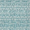 Homeroots 8' X 10' Teal Blue And Ivory Southwestern Washable Indoor Outdoor Area Rug 594193 - alternate 9