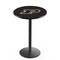 Holland Bar Stool Co 42" Blk Wrinkle Purdue Pub Table, 36" dia. Top L214B4236Purdue - alternate 1