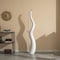 Uniquewise 62in Tall Animal Horn Shape Floor Vase: Elegant Ceramic White Accent for Entryway, Dining, or QI004040.W.L - alternate 7
