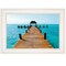 Homeroots Pier White Framed Print Wall Art 404931 - alternate 3