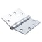 Global Door Controls 4.5 in Leaf W x 4.5 in Leaf H, Chrome CP4545BB-26-3 - alternate 5