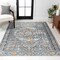 Jonathan Y Izmit Geometric Vintage Medallion Gray/Mustard/Turquoise 4 ft. x 6 ft. Area Rug RES100A-4 - alternate 1