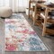 Jonathan Y Sunset Modern Abstract Blue/Multi 2 ft. x 8 ft. Runner Rug CTP114A-28 - alternate 1