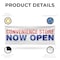 Signmission Convenience Store Now Open, 36 Inch x 96 Inch, Vinyl Banner B-96-30528 - alternate 4