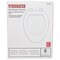 Prosource Toilet Seat, Elongated, MDF Molded Fiberboard, White, Bar Hinge T-19WMC - alternate 3