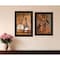 Homeroots Set Of Two Music or Nevermore 2 Black Framed Print Wall Art, 2PK 406210 - alternate 5