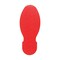 Brady ToughStripe Max Floor Marking Footprint 10 in W x 4 in H Red, 20PK 177133 - alternate 1