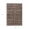 Homeroots 9' X 12' Coffee And Ivory Geometric Washable Indoor Outdoor Area Rug 605588 - alternate 8
