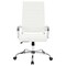Leisuremod Benmar High-Back Leather Office Chair, White BOT19WL - alternate 7