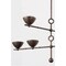 Troy Lighting Vishal 6 Light Chandelier, Black Patina Gold, 39.25 In x 29 In F2339-BPG - alternate 7