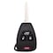 Aks Keys 2004 - 2008 Chrysler Jeep Key Fob 4B FCC# M3N5WY72XX RC-CHRYS-17C - alternate 1