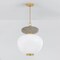 Corbett Lighting Syros 19.25 Integrated LED Pendant in Vintage Brass 498-19-VB - alternate 3