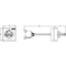 Siemens door-coupling rotary operating mechanism EMERGENCY OFF size S00.S3 130 mm 3RV2926-1C - alternate 3