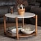 Baxton Studio Quindalyn Marble Coffee Table 270-14716-ZORO - alternate 6