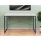 Homeroots 47" Antiqued White and Black Writing Desk 491460 - alternate 4