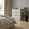 Homeroots 28" Light Gray Wood Three Drawer Dresser 477785 - alternate 6