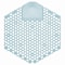 Fresh Products Wave 3D Urinal Deodorizer Screen, Blue, Ocean Mist Fragrance, PK10 3WDSF010I060M08 - alternate 1