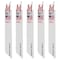 Milwaukee Tool 6" 14 TPI SAWZALL Blades (5 Pk) 48-00-5182 - alternate 1