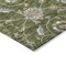 Homeroots 5' X 8' Olive Green Brown And Ivory Moroccan Washable Indoor Outdoor Area Rug 605170 - alternate 6