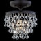 Jonathan Y Toronto 10" Metal/Crystal LED Flush Mount, Oil Rubbed Bronze JYL9028A - alternate 10