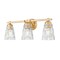 Z-Lite Andree Modern Gold 3 Light Vanity 1960-3V-MGLD - alternate 1