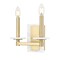 Z-Lite Kaden 2-Light Wall Sconce, 11 in W, Modern Gold 3045-2S-MGLD - alternate 8