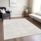 Homeroots 5' X 8' Ivory Washable Indoor Outdoor Area Rug 598831 - alternate 8