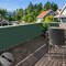 Wrightmaster 3 ft. x 15 ft. Green Balcony Privacy Fence Screen with UV Blockage for Balcony Porch Patio Deck Yard ZR-0315GE - alternate 6