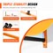 Vevor Kayak Storage Wall Mount Hanger Rack for 4 Canoe Paddle Kayak Hanging Hook Y08004 - alternate 5