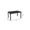 Homeroots 46" Black Wood and Iron Dining Table 635738 - alternate 6