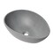 Alfi Brand 21 inch Solid Concrete Tear Drop Above Mount Vessel Sink ABCO21O - alternate 12