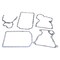 John Deere ENGINE OVERHAUL KIT, JOHN DEERE OEM RE524750 RE524750 - alternate 1