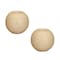 Homeroots Set of Two Beige Round Flameless Designer Candle, 2PK 517662 - alternate 4