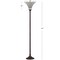 Jonathan Y White Tiffany-Style 70" Torchiere LED Floor Lamp, Bronze JYL8007A - alternate 6