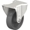 Blickle Rigid Plate Caster, Glass Nyln, 4", 330 lb. BX-POHI 100G-XAT - alternate 1