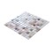 Apollo Tile Mingles 12 in. x 12 in. Glossy White and Brown Glass Mosaic Wall and Floor Tile 20 sqft/case, 20PK NAVAJO MIX 1A - alternate 8