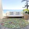 Homeroots 8' Fern Green And Artichoke Green Round Paisley Washable Indoor Outdoor Area Rug 588608 - alternate 7