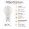 Euri Lighting A19 LED Bulb, 9W, 810 lm, 60W Eq., 3000K, GU24, CEC/JA8/Title 24, UL EA19-9W5000CG - alternate 5